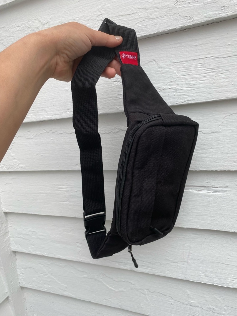 Black Fanny Pack Belt Bag